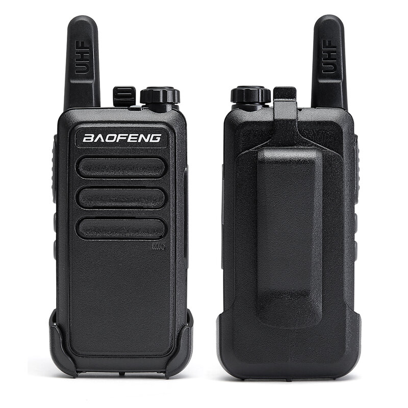 2 sztuk Baofeng bf-c9 Mini Walkie Talkie USB ładowanie VOX akumulator dwukierunkowa stacja radiowa poręczne walkie-talkie