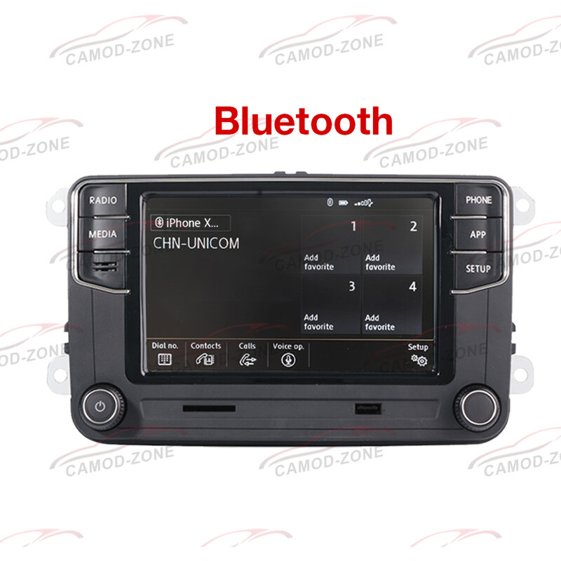 CarPlay samochodowe Stereo DS RCD360 Radio samochodowe RCD330 radioodtwarzacz dla VW Golf Polo MK5 MK6 Passat B6 B7 EOS 17G 035 280