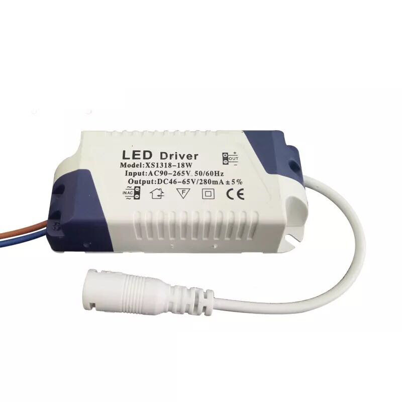 1pcs LED Light Transformer Power Supply Adapter For Led Lamp/bulb 1-3W 4-7W 8-12W 13-18W 18-24W Safe Plastic Shell LED Driver