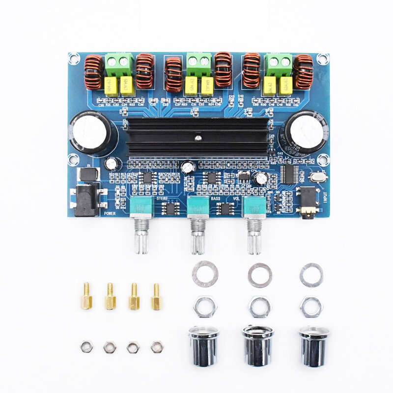 TPA3116 — Amplificateur de puissance numérique stéréo, 2.1 canaux, de classe D, Bluetooth 5.0, AUX