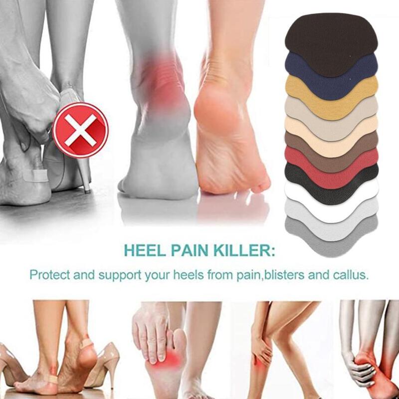 ที่มองไม่เห็นสติกเกอร์ส้นรองเท้ากีฬา Insoles Heel Liner Grips Protector สติกเกอร์ปรับขนาดปกป้อง Heel Foot Care