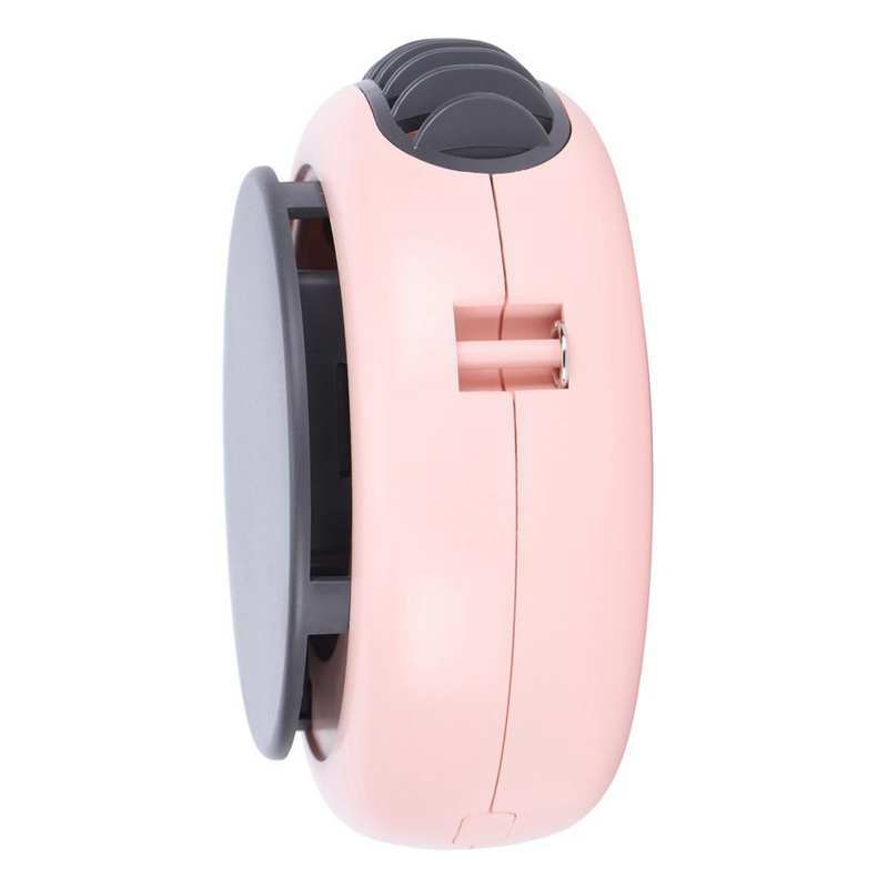 핑크 USB 선풍기 튼튼하고 튼튼한 소형 휴대용 무료 블레이드리스 선풍기 여행 스포츠 사무실 독서용