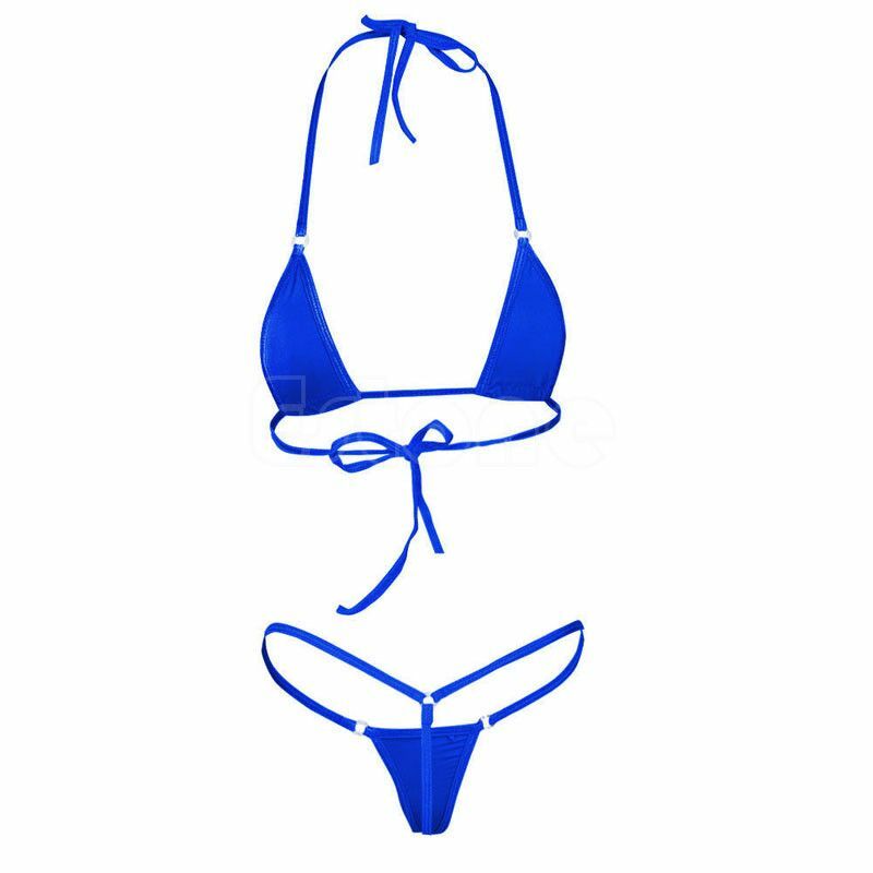 Sexy Micro Mini Bikini Quần Lót Đùi Nữ Dây Resin Áo Ngực Đồ Bơi Đồ Ngủ Mới Chất Lượng Cao Đồ Bơi