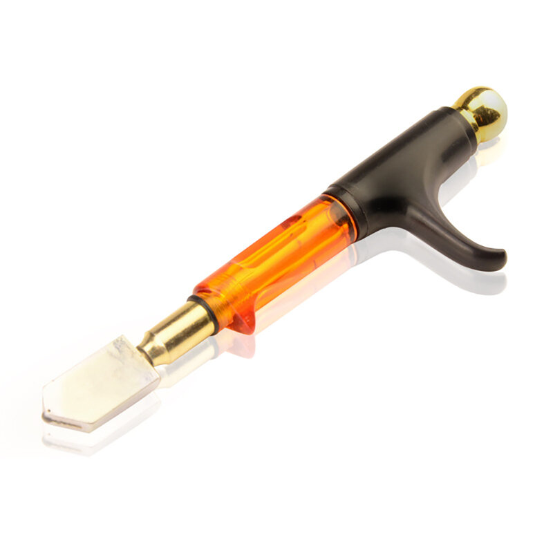Cortador de vidro cortador de diamante cabeça de aço lâmina de corte ferramenta de fornecimento de óleo anti-skid metal lidar com 175mm para manual ferramenta de corte