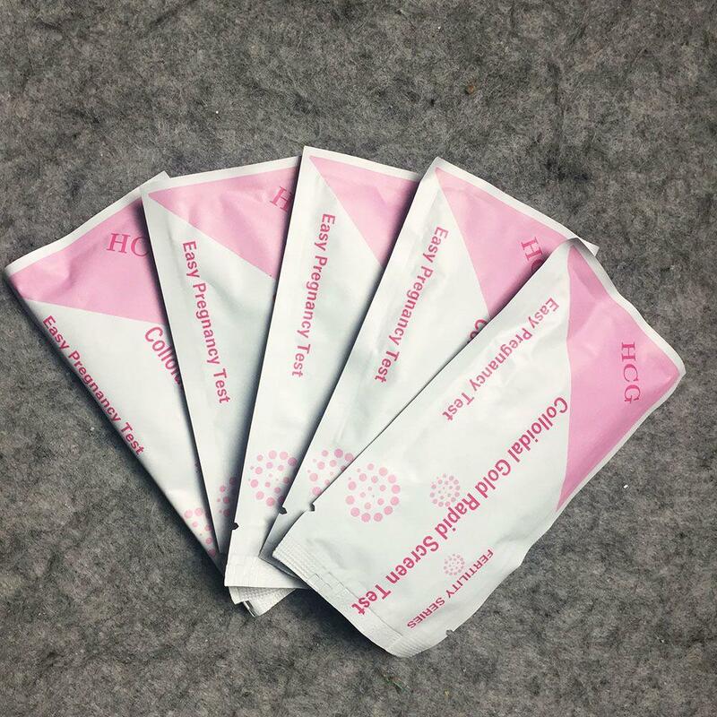5Pcs Home Private Early Pregnancy HCG Urine Midstream Test Strips Kit Early Pregnancy high accuracy