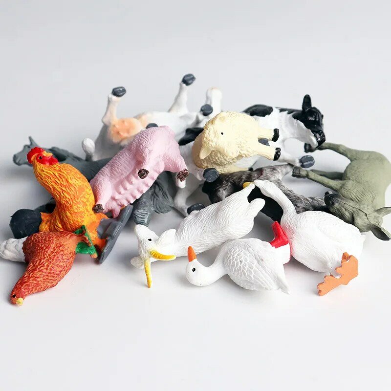 새로운 시뮬레이션 곤충 동물 장난감 피규어 콩 종자 성장주기 모델 액션 그림 교육 아이 장난감 아기 조기 장난감 선물