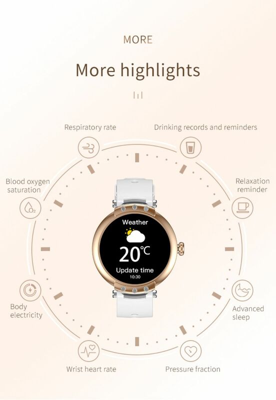 CZJW JW98 نساء ساعة ذكية موضة ساعة يدوية وجه الموقت Smartwatch جهاز تعقب للياقة البدنية معدل ضربات القلب ضغط الدم رصد أندرويد