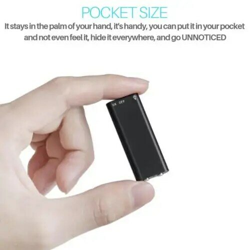 Portable Voice Recorder Mini Professional High-definition Noise Reduction 4GB RAM Drive-free MP3/Audio Recording With Headset