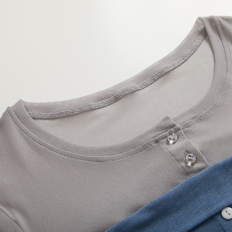 Camisa de manga larga base para mujer, top de empalme de malla, Camiseta ajustada de cuello redondo para mujer 2021