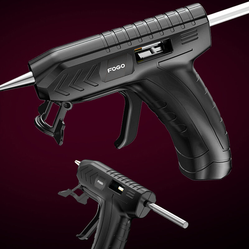 Bezprzewodowy pistolet do klejenia na gorąco maszyna z klejem w sztyfcie USB akumulator temperatury ciepła narzędzie Craft DIY naprawa Stick zestawy narzędzi