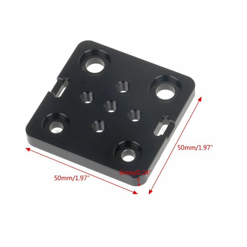 3D Drucker Teil Spezielle Rutsche Platte für Aluminium Profile V-slot Mini fünf Roulette V Gantry Plat M3GD