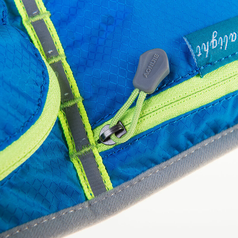 AONIJIE marsupio da Jogging marsupio tasca da viaggio chiave portafoglio custodia porta cellulare petto borsa a tracolla cintura da corsa