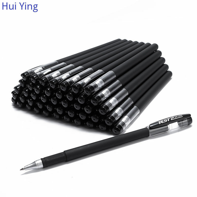 0.5มม.สีดำหมึกเติมปากกาเจลชุด Bullet แกนปากกาเจลสำหรับสำนักงานโรงเรียนเขียนเครื่องเขียน