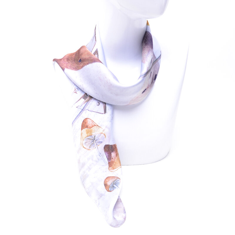 ファッション絹のスカーフ70*70センチメートルスクエアネックヘアネクタイバンドバッグワープソフトネッカチーフヒジャーブスカーフ女性スカーフバンダナ