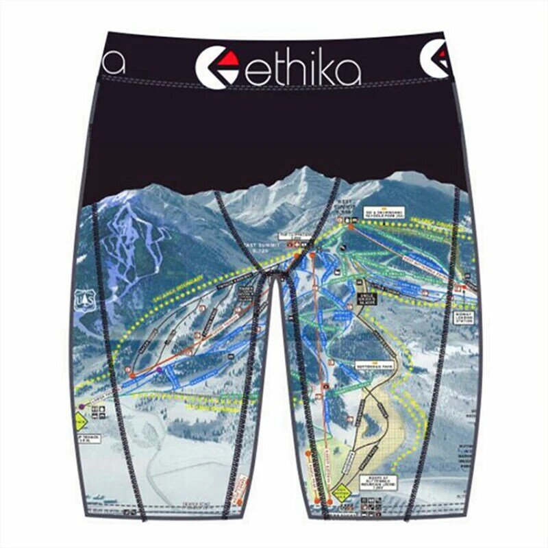 Ethika verão calções casuais homens melhor venda boxer shorts verão casual respirável e confortável collants ethika