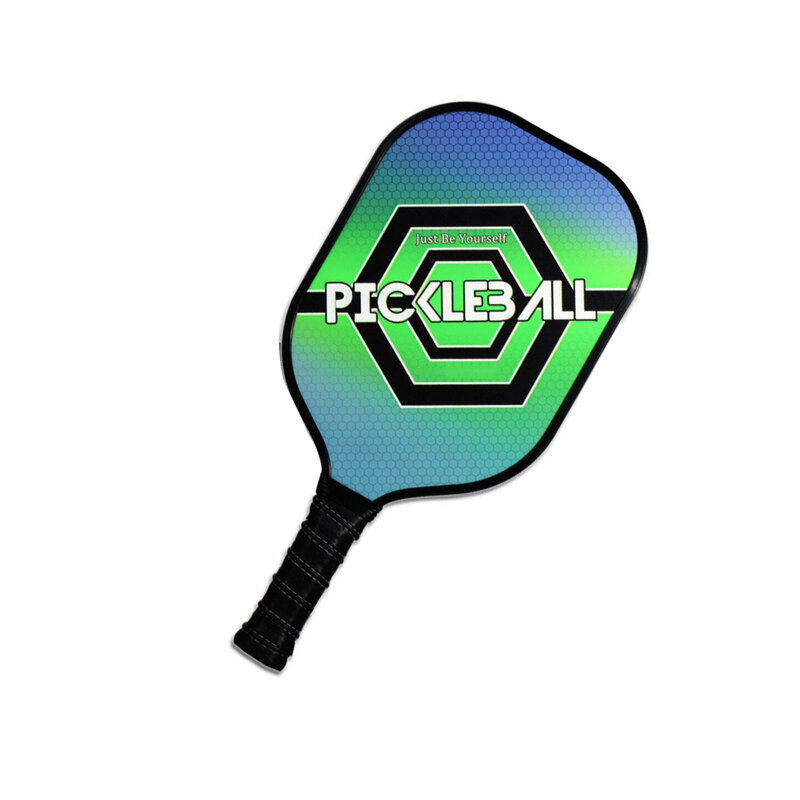 Novo profissional de fibra carbono pickleball raquete moda tênis esportes pickleball paddle para adultos crianças exercício suprimentos