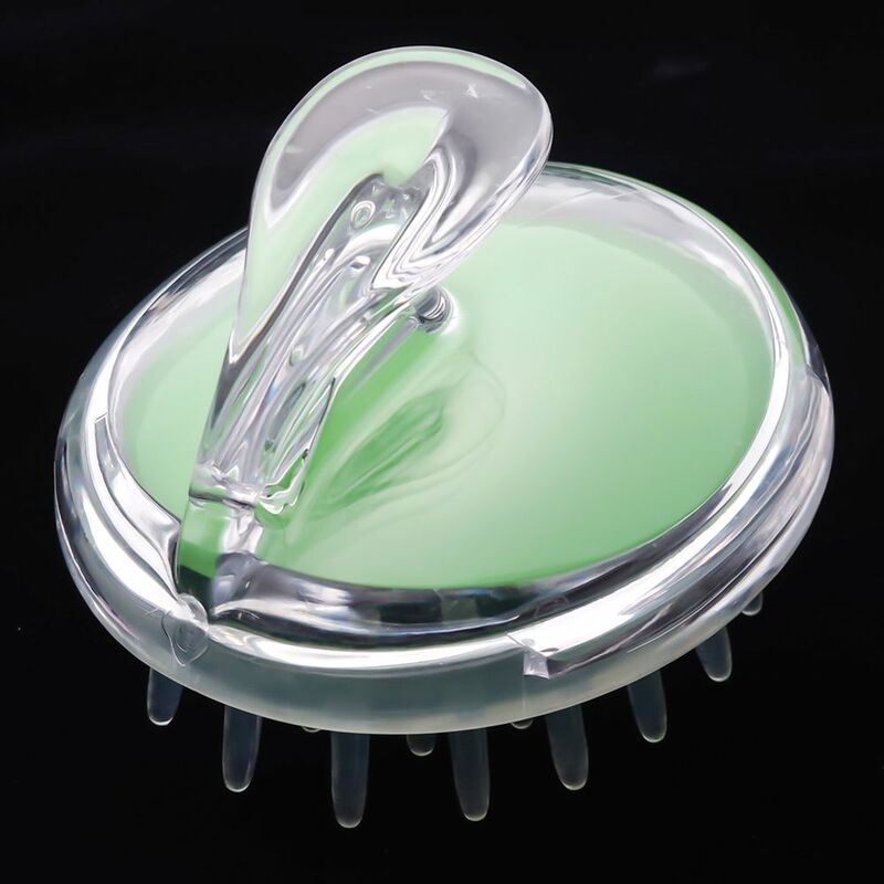 Szampon silikonowy Scalp prysznic mycie ciała wygodny masaż włosów masażer szczotka grzebień akcesoria łazienkowe