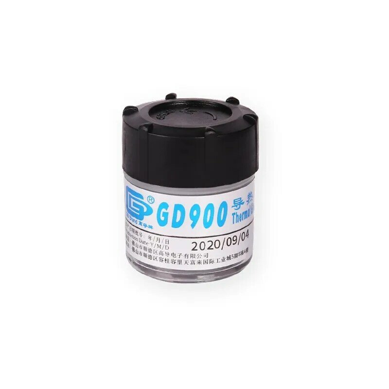Gd900 \ GD900-1 cn30 graxa térmica silicone pasta térmica de alto desempenho peso líquido 30g 150g cpu conduta térmica pasta