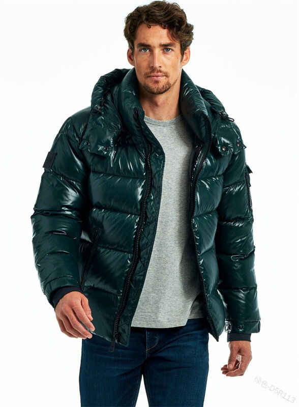 Manteau d'hiver pour homme, parka, grande taille, à capuche, style décontracté, résistant à l'eau et au vent, haute qualité, collection 2022