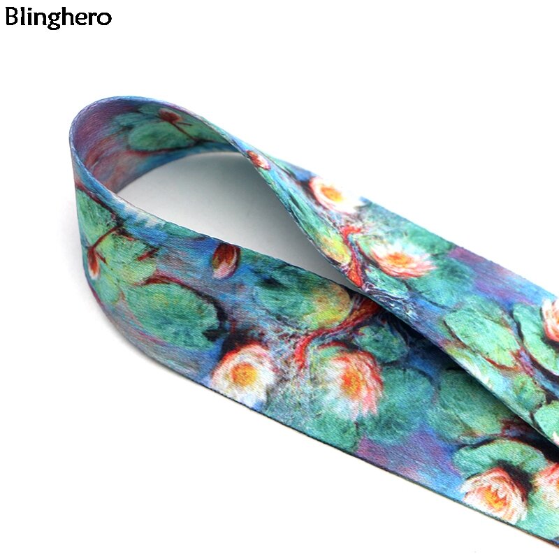 Blinghero – lanière de cou avec porte-Badge, pour clés, téléphone, Cool ID, BH0392