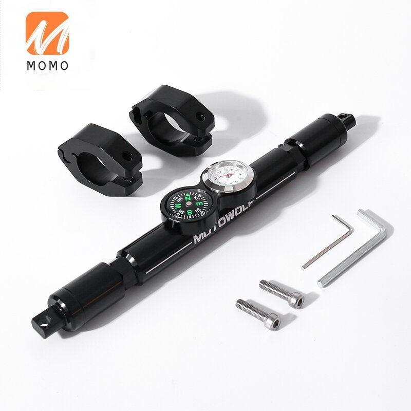 Motowolf-soporte ajustable de aluminio CNC para motocicleta, accesorio de apoyo para moto, accesorios
