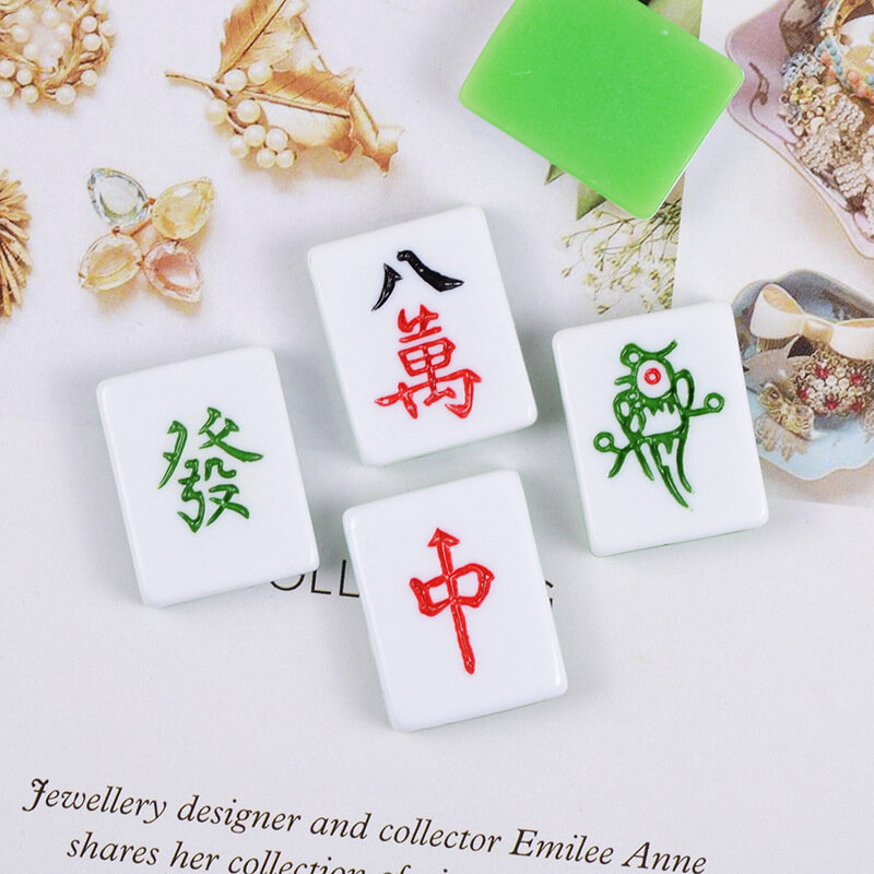 Série mahjong adesivos de geladeira, adesivos de geladeira multi-cor, fazer uma fortuna, 80,000 adesivos de quadro negro bonito