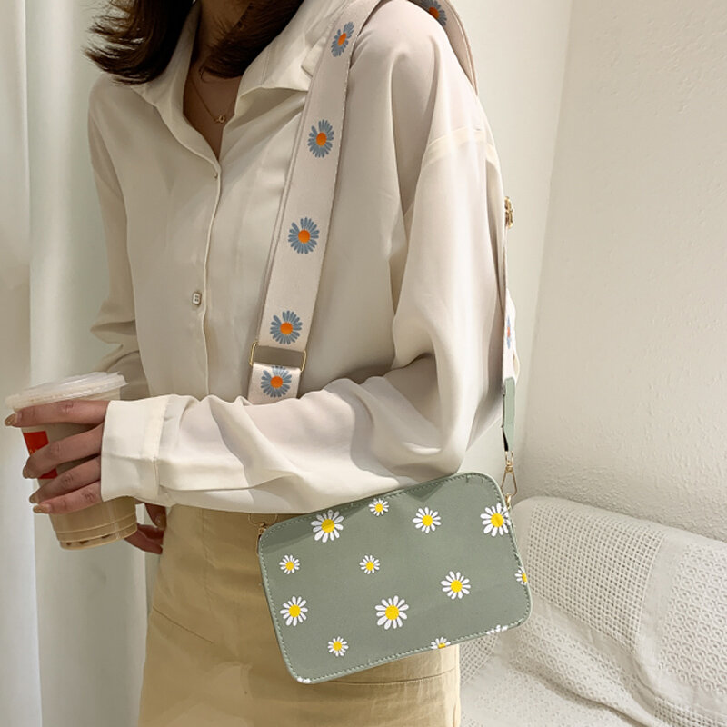 Luxus Handtaschen 2022 Designer Frauen Schulter Taschen Mode Daisy Umhängetaschen Kleine Gepäck Tasche PU Leder Tasche Frauen Kupplung Tasche