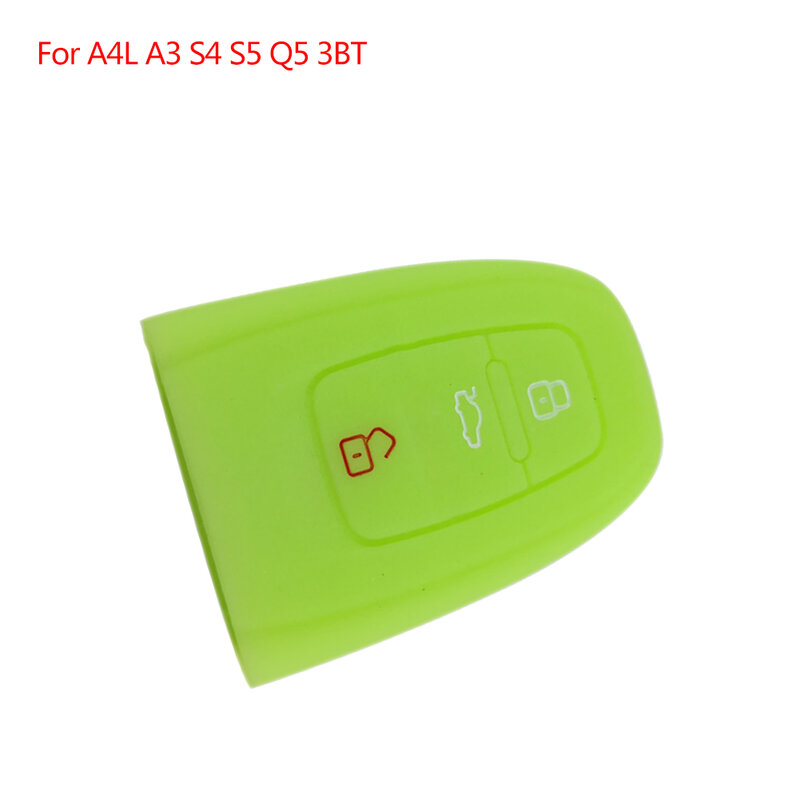 Silicone Skin Cover Bescherm Smart Remote Key Case Fob Shell 3 Btn Sleutel Toppers