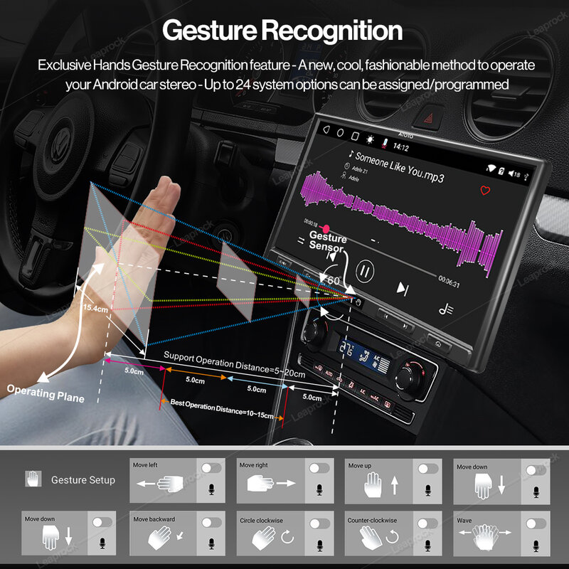 2 Din Android Car Radio 8 Core 4G WIFI Car Intelligent System in-Dash Navigation Dual Bluetooth With AptX HD 6GB+128GB