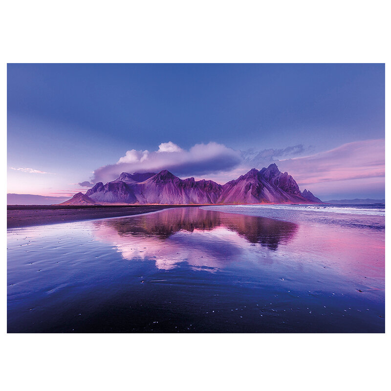 Vestrahorn Mountain Landscape puzzles for adults Paper Jigsaw Puzzle Educational Intellectual Decompressing DIY Toys Gift