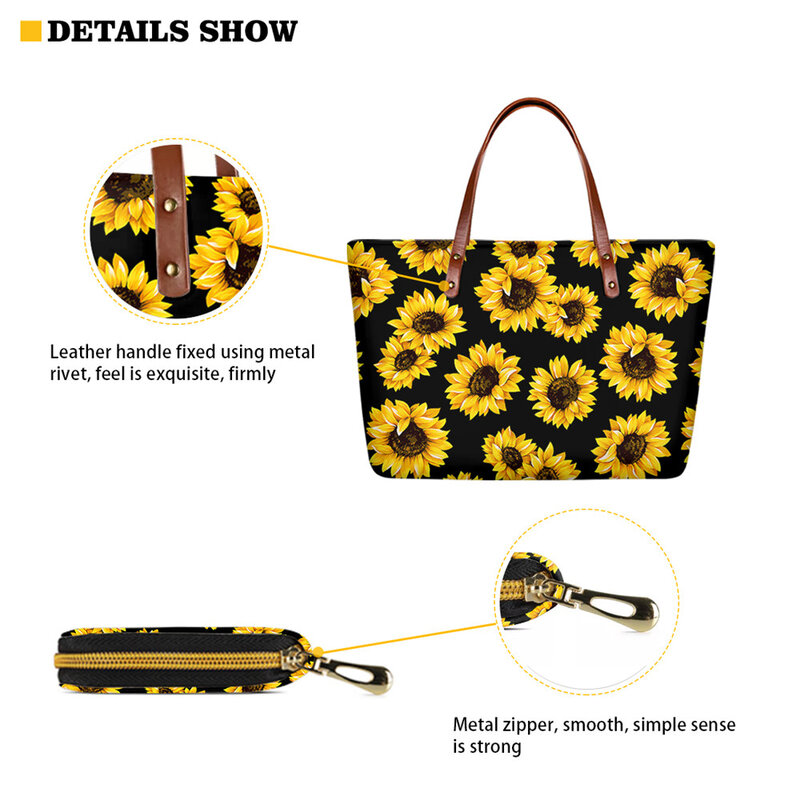FORUDESIGNS Brand Design 2 pz/set borse Beauty Butterfly Pattern borse a tracolla di grandi dimensioni per le donne Beach Tote Bags 2021