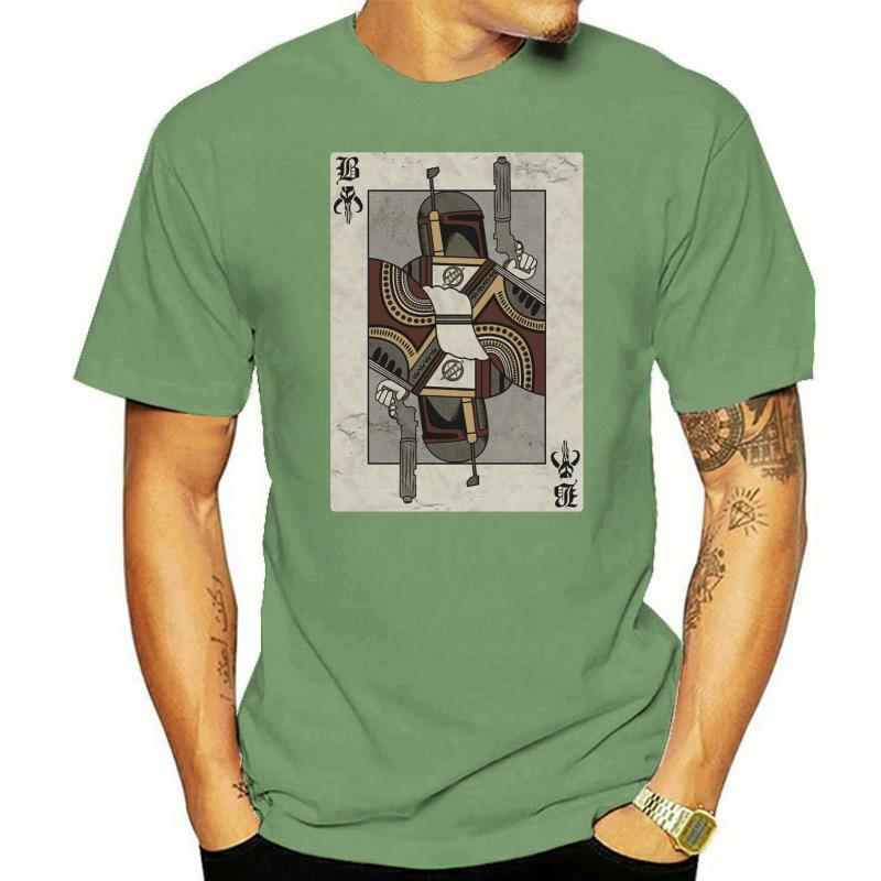 Camisa de algodão do desenhista do pôquer dos homens do cartão de jogo 2022 dos homens