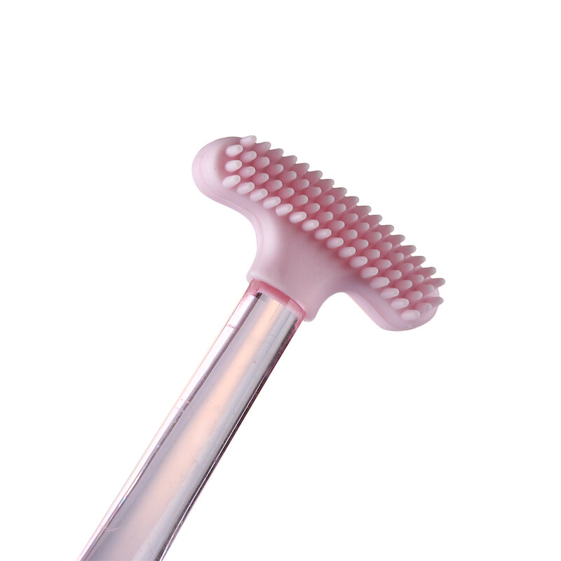 Weiche Silikon Zunge Pinsel Reinigung die Oberfläche der Zunge Oral Reinigung Pinsel Zunge Schaber Reiniger Frische Atem Gesundheit