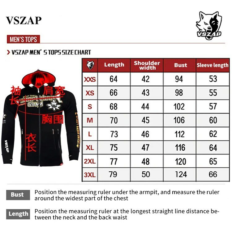 VSZAP-Sudadera con capucha de boxeo para hombre, camisa de tela para gimnasio, artes marciales, Fitness, MMA Rock, chaqueta de entrenamiento, Rosa cálida, otoño