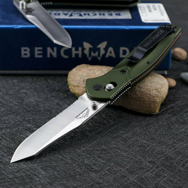 Складной нож Benchmade 940SBK Osborne, многофункциональные военные ножи для самообороны, карманный Безопасный инструмент для повседневного использов...