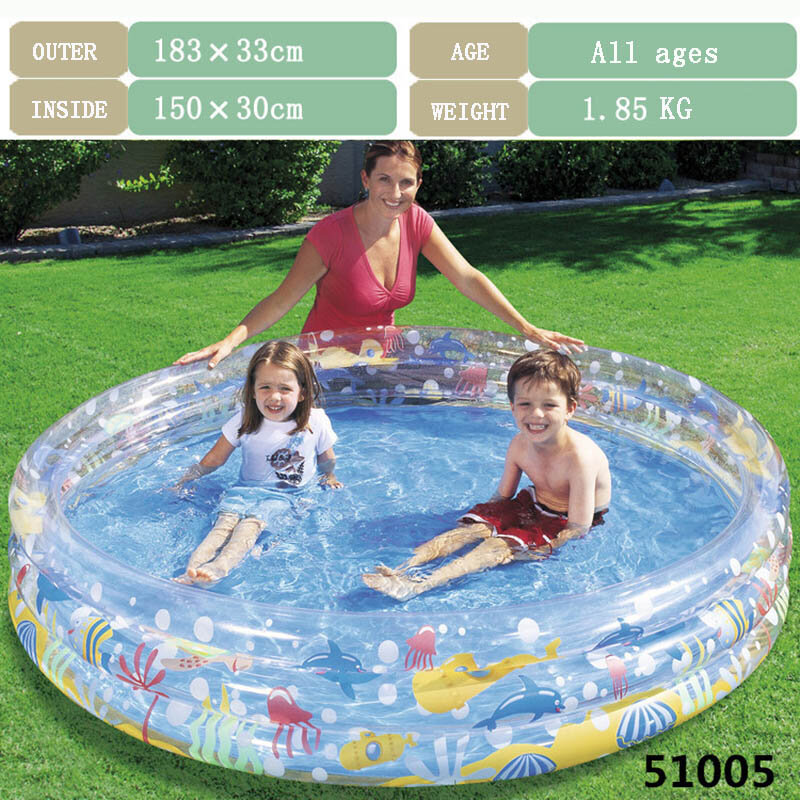 Banheira inflável para bebês, banheira de bebê, animal adorável com estampa, para o verão, piscina, brinquedo infantil
