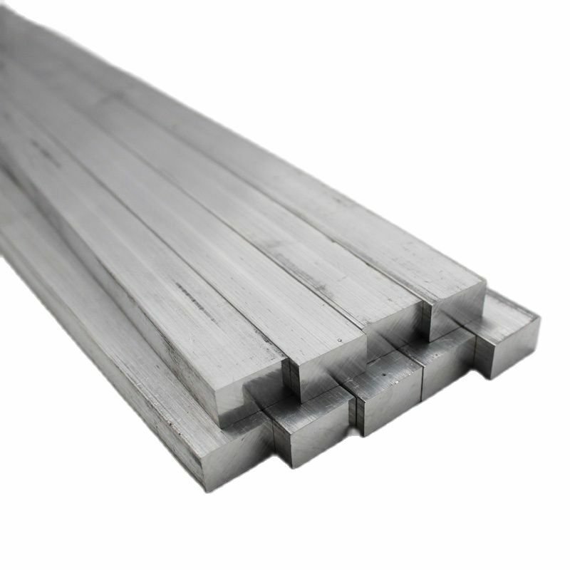 6061 aluminium stałe pręt kwadratowy blok