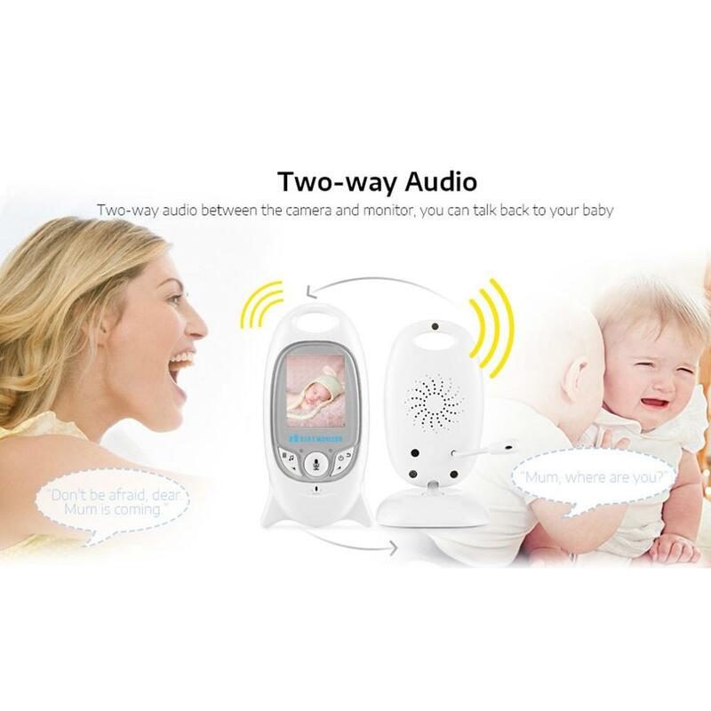 VB601 bezprzewodowy niania elektroniczna Baby Monitor kamera Wifi pilot zdalnego kamera monitorująca inteligentny dwukierunkowy głos kamera monitorująca kamera na podczerwień