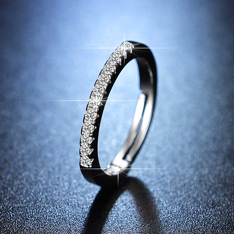 Женское серебряное кольцо SODROV 925 пробы, регулируемое кольцо 925 пробы