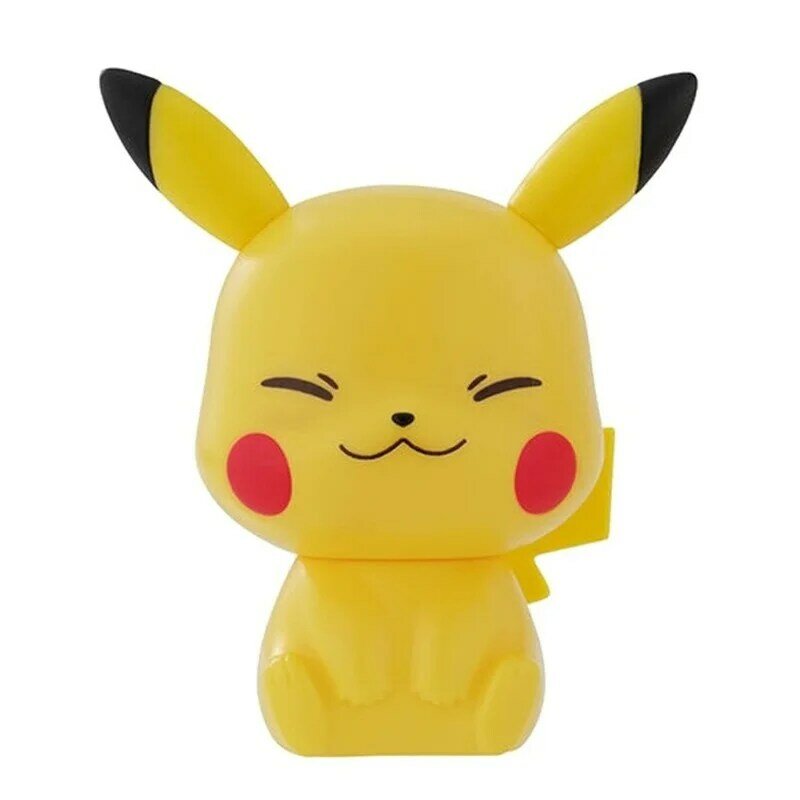 BANDAI-figuras de acción de Pokémon, juguetes de cápsula de Pikachu, Sobble, Polteageist, Gashapon, monstruo de bolsillo, cabeza grande, ensamblado, Japón