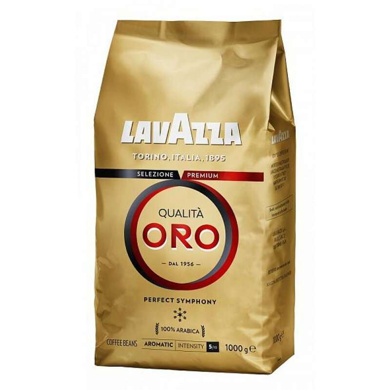 Кофе Lavazza Кофе Оро натуральный зерно, 1кг