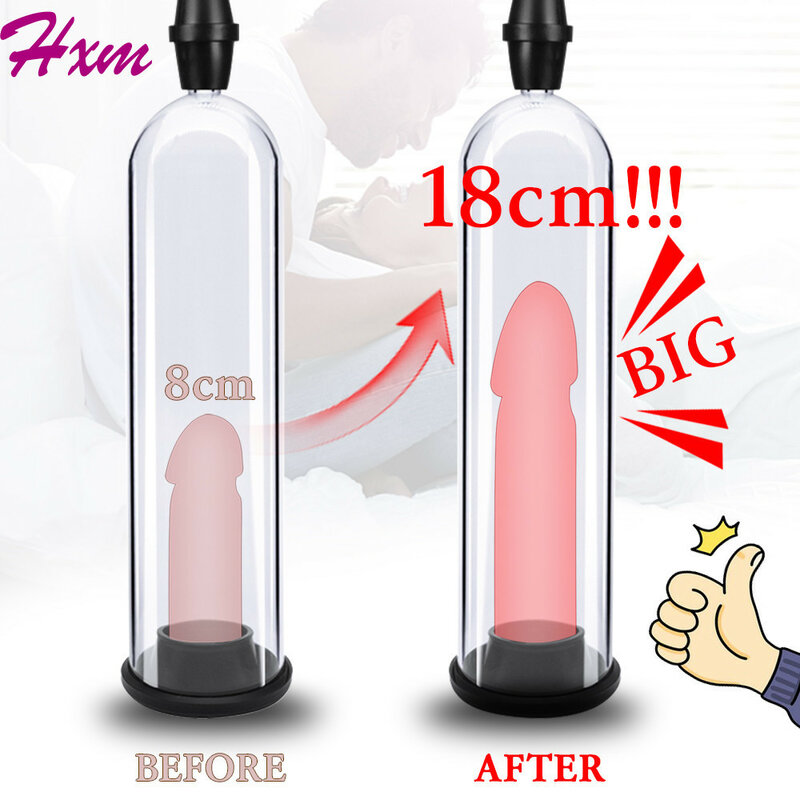 Amplie a bomba do pênis ampliação bomba de vácuo pênis trainer pau pro extensor masculino massageador bomba sexo brinquedos para homem pênis