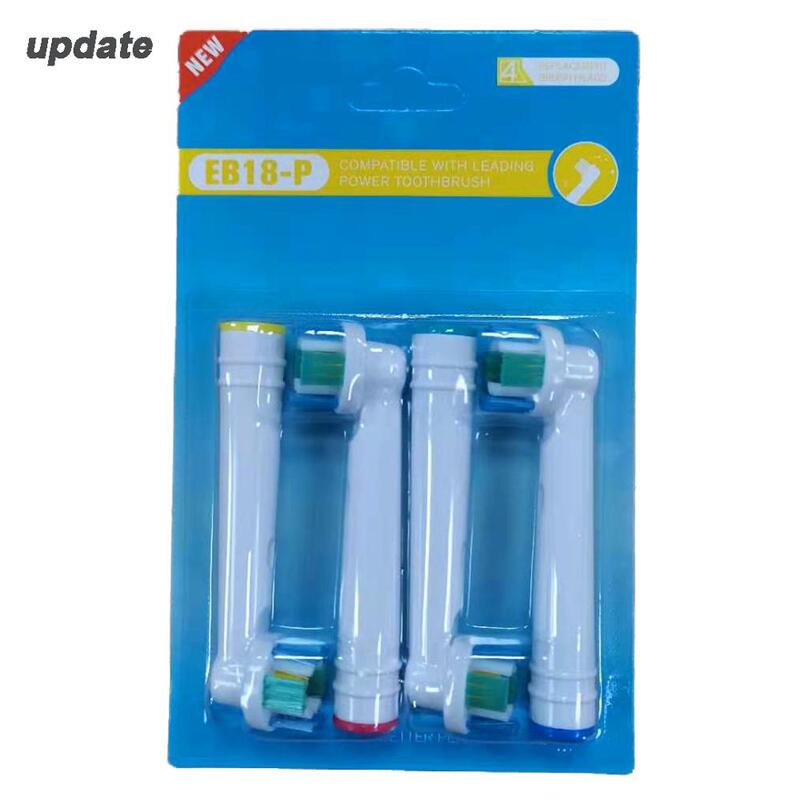 20 pezzi testine di ricambio per spazzolino elettrico orale B, testine sensibili setole Extra morbide D25 D30 D32 4739 3709