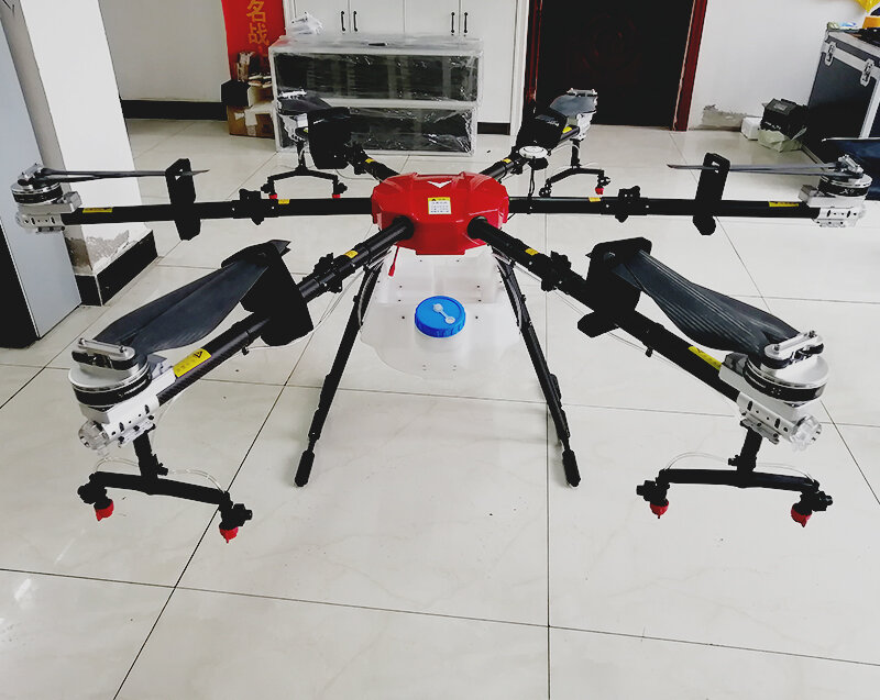 2020 Drone Profissional 6-axis 22kg 22l Agricultural Drone Uav For Sprinkle Pesticides Agriculture Spray System