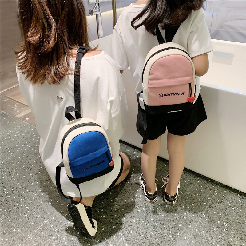 Mochila escolar para niños y niñas, mini mochila para padres e hijos, a la moda, venta al por mayor, 2019