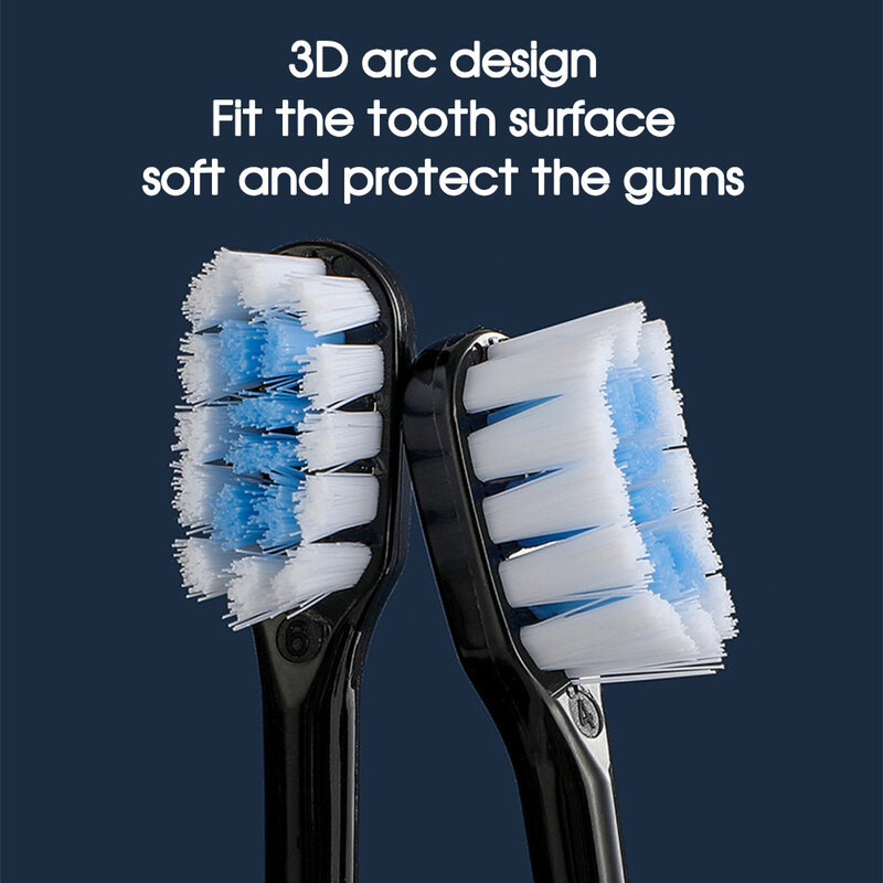 ZS-cepillo de dientes eléctrico sónico de acero, recargable por USB, impermeable, lavable, inteligente, 5 modos de viaje, 8 cepillos de repuesto, IPX7