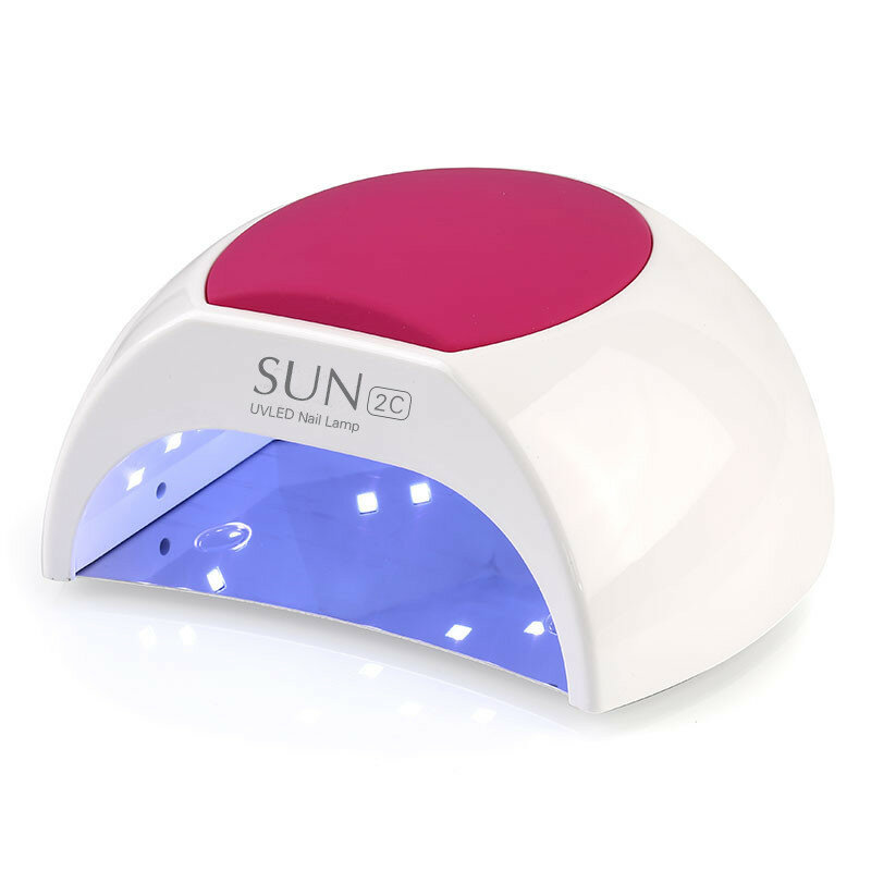 SUN2C 48W LED Lamp For Nail UV Lamp For Gel Nail Polish Sun Light Nail Dryer Manicure Art Tool 10s /30s /60s+90s Low Heat Mode