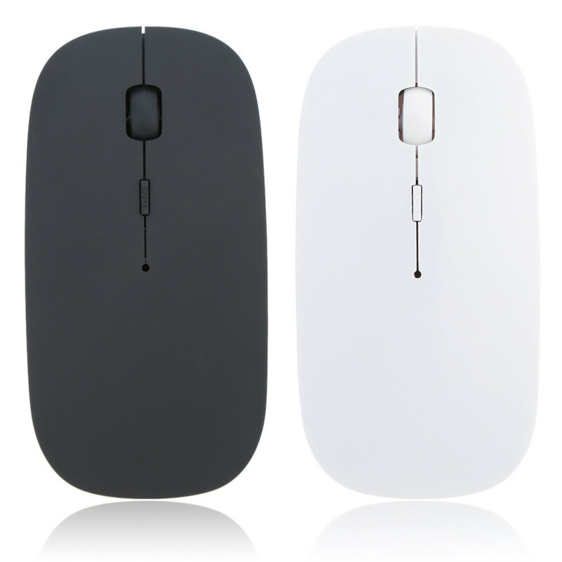 Mysz bezprzewodowa odbiornik 2.4G Super wąska mysz 10M odległość robocza do laptopa komputerowego