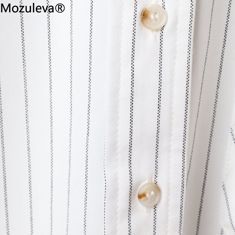 Mozuleva Wanita Musim Panas Dua Potong Rumah Cocok untuk Musim Semi/Musim Gugur Tipis Lengan Panjang Kapas Celana Piyama wanita Musim Gugur Kapas Cocok