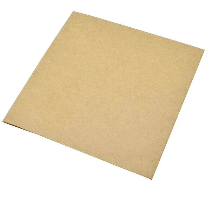 두꺼운 사각형 봉투, 크래프트 종이, 13*13 cm, 10 개